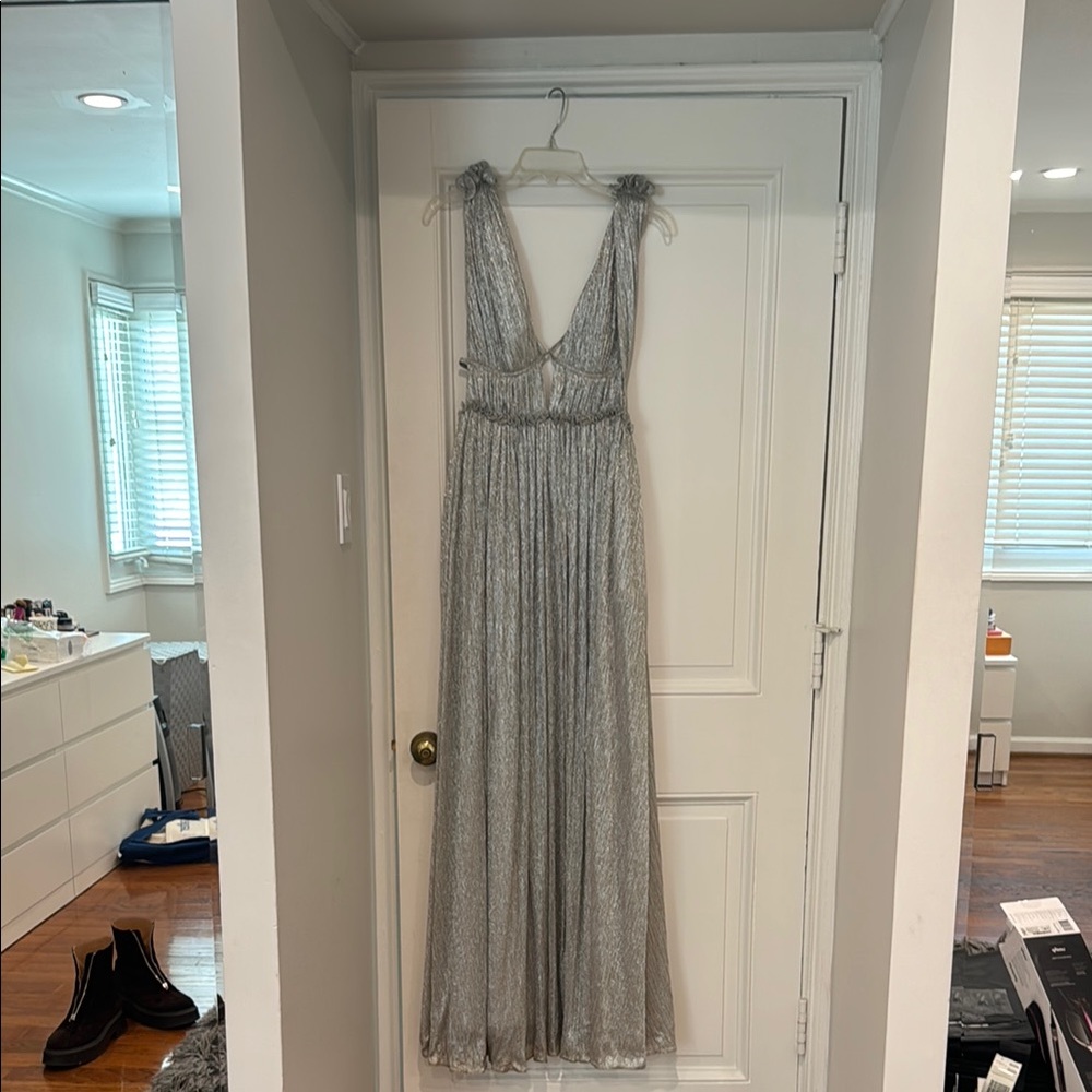 Jonathan simkhai Silver Evening Gown
